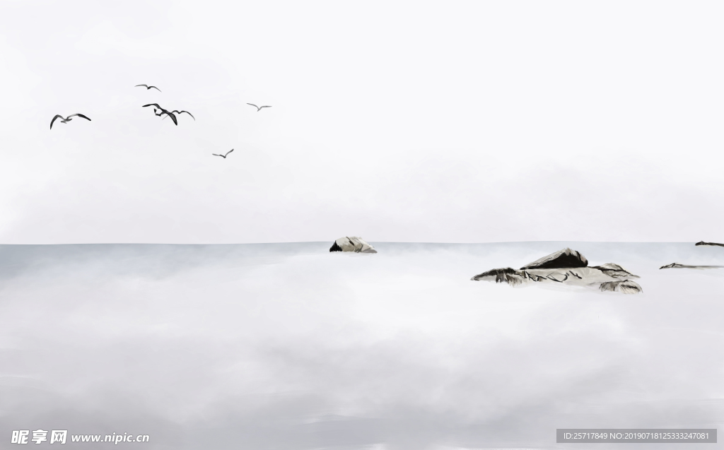 海边