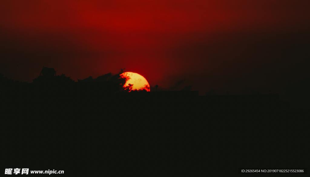 夕阳
