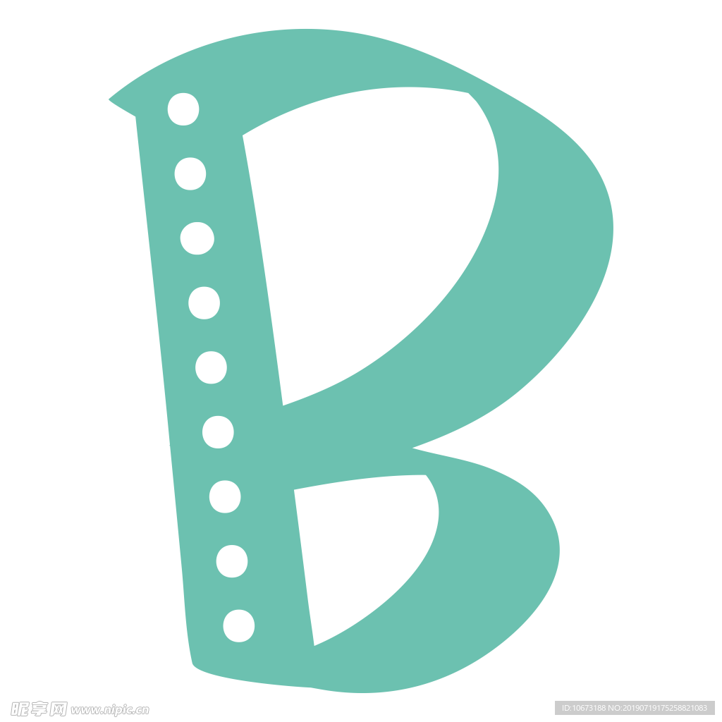 卡通字母