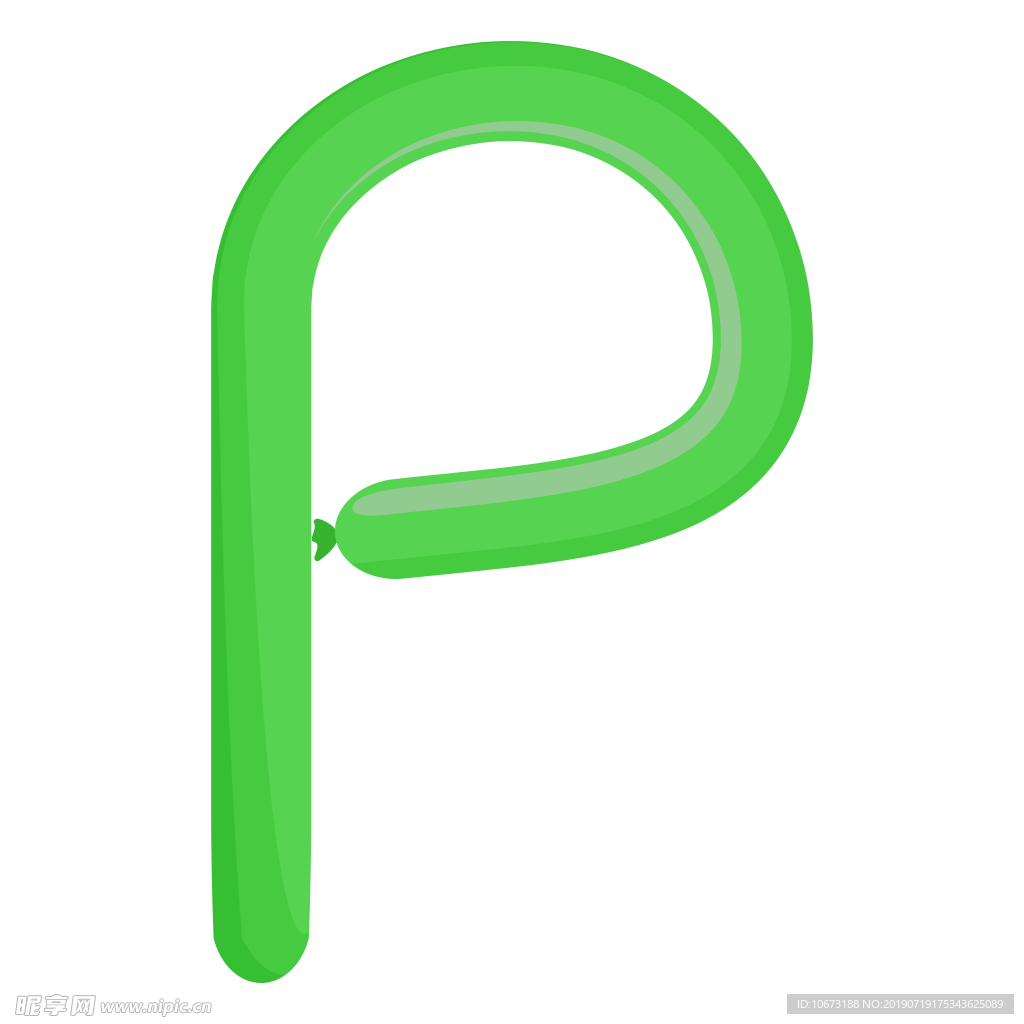 卡通字母