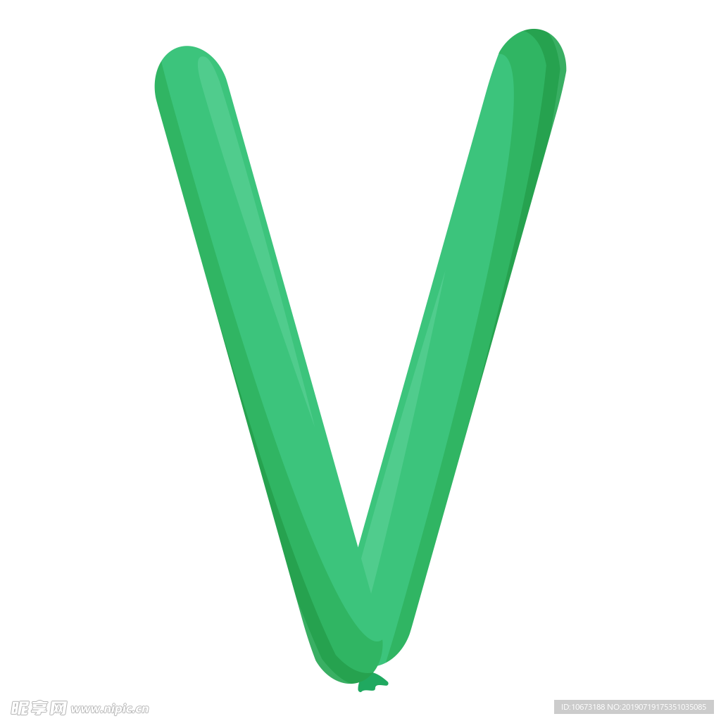 卡通字母