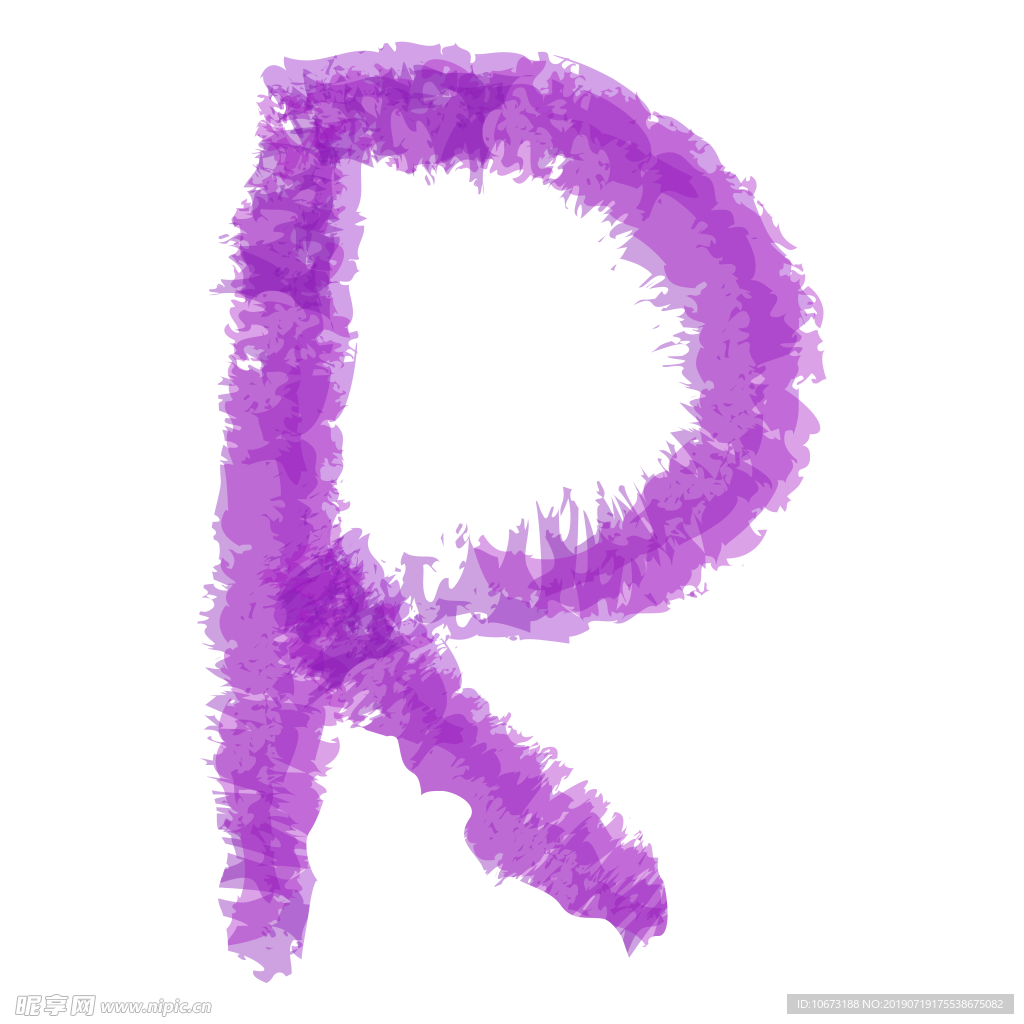 卡通字母