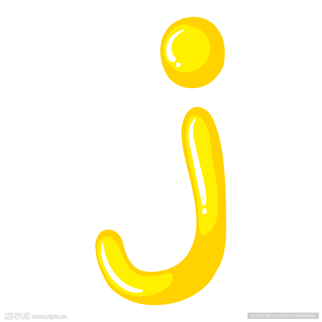 卡通字母