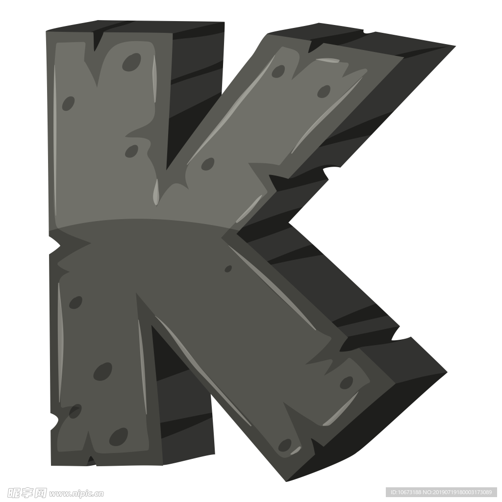 卡通字母