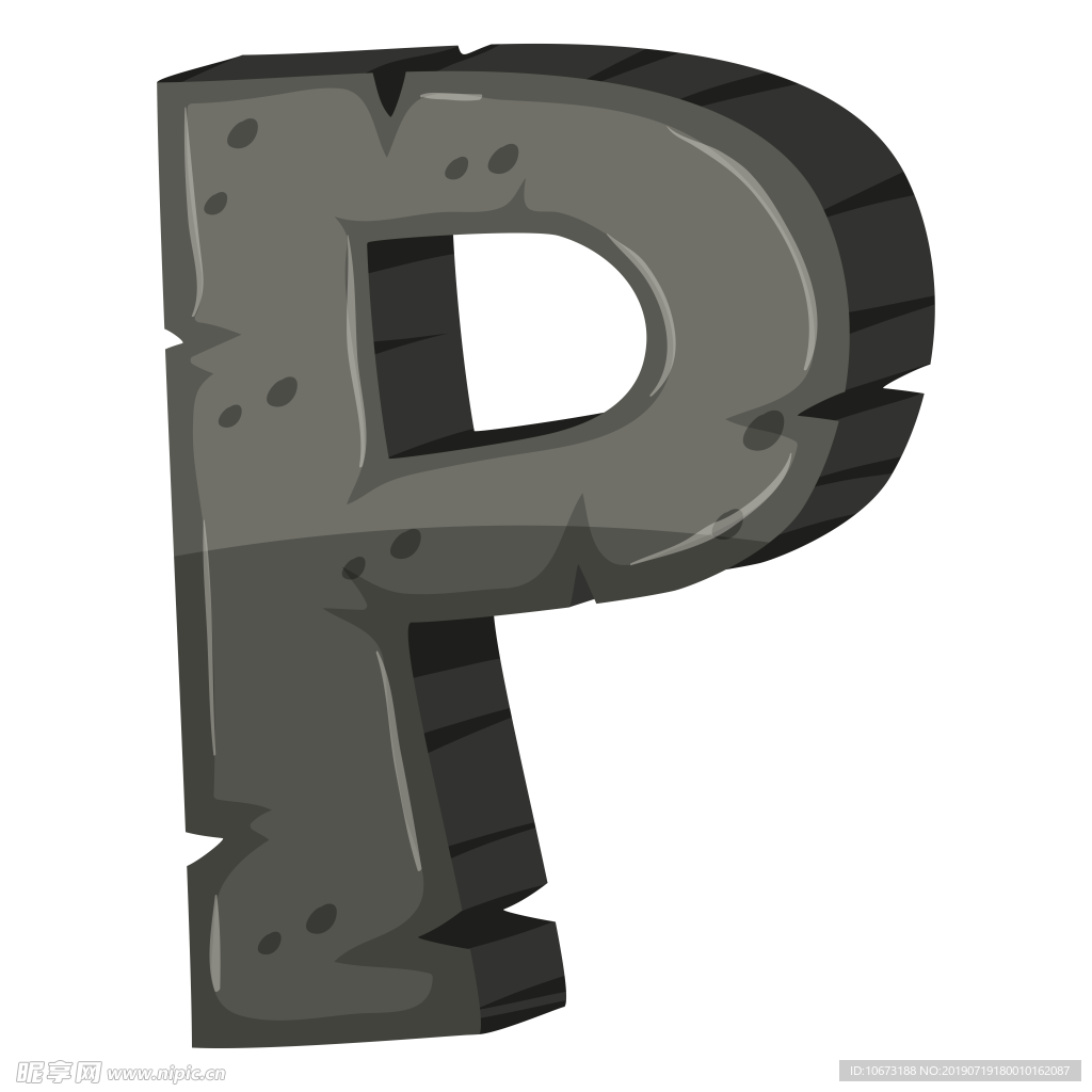 卡通字母