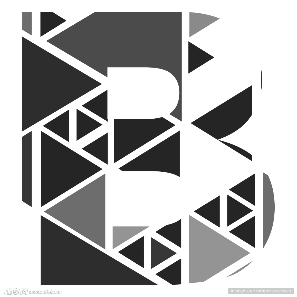 卡通字母