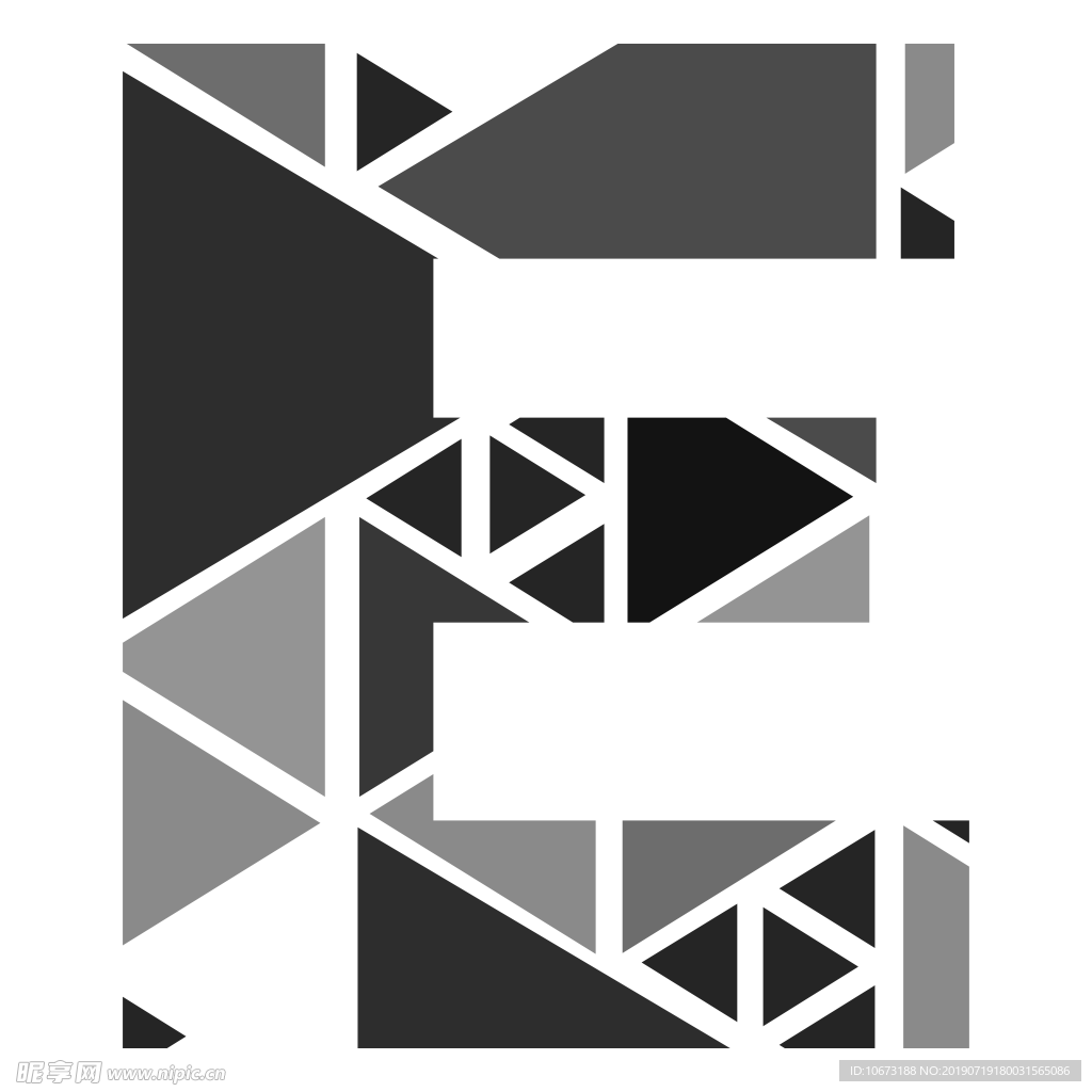 卡通字母