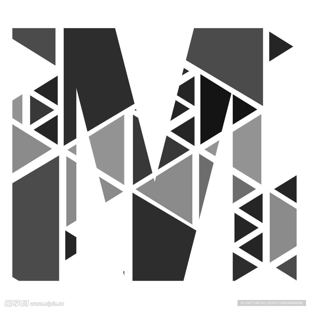 卡通字母