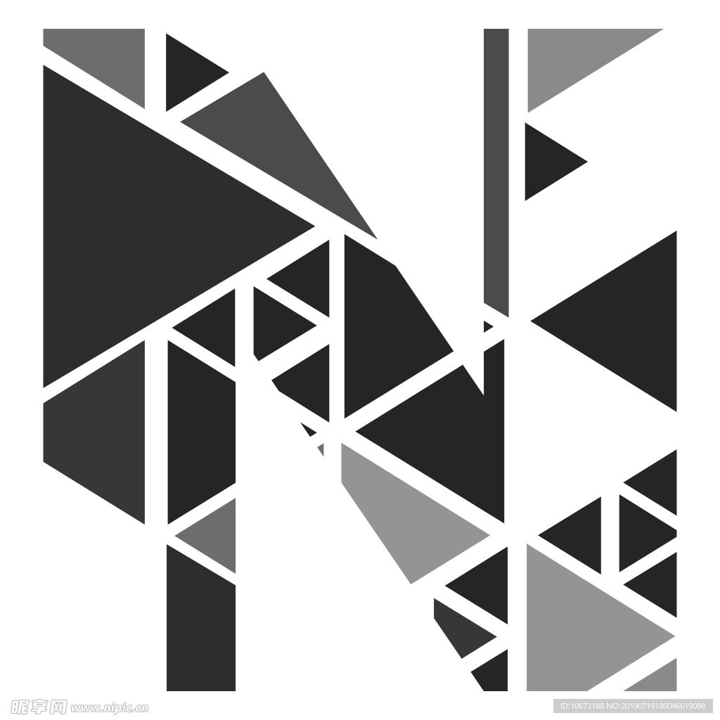 卡通字母