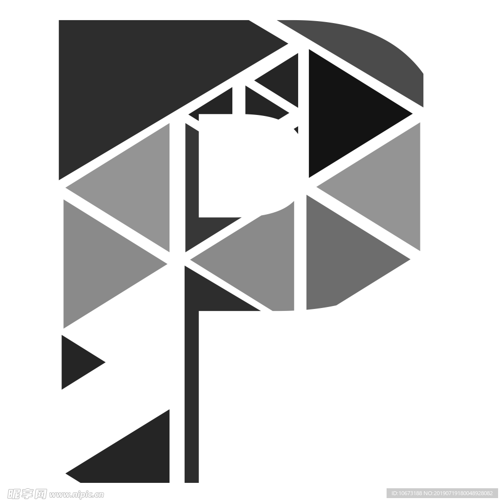 卡通字母