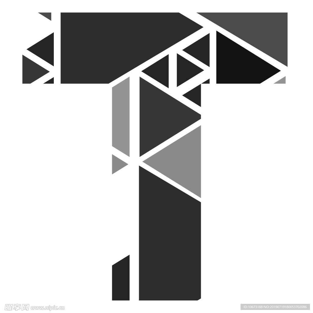 卡通字母
