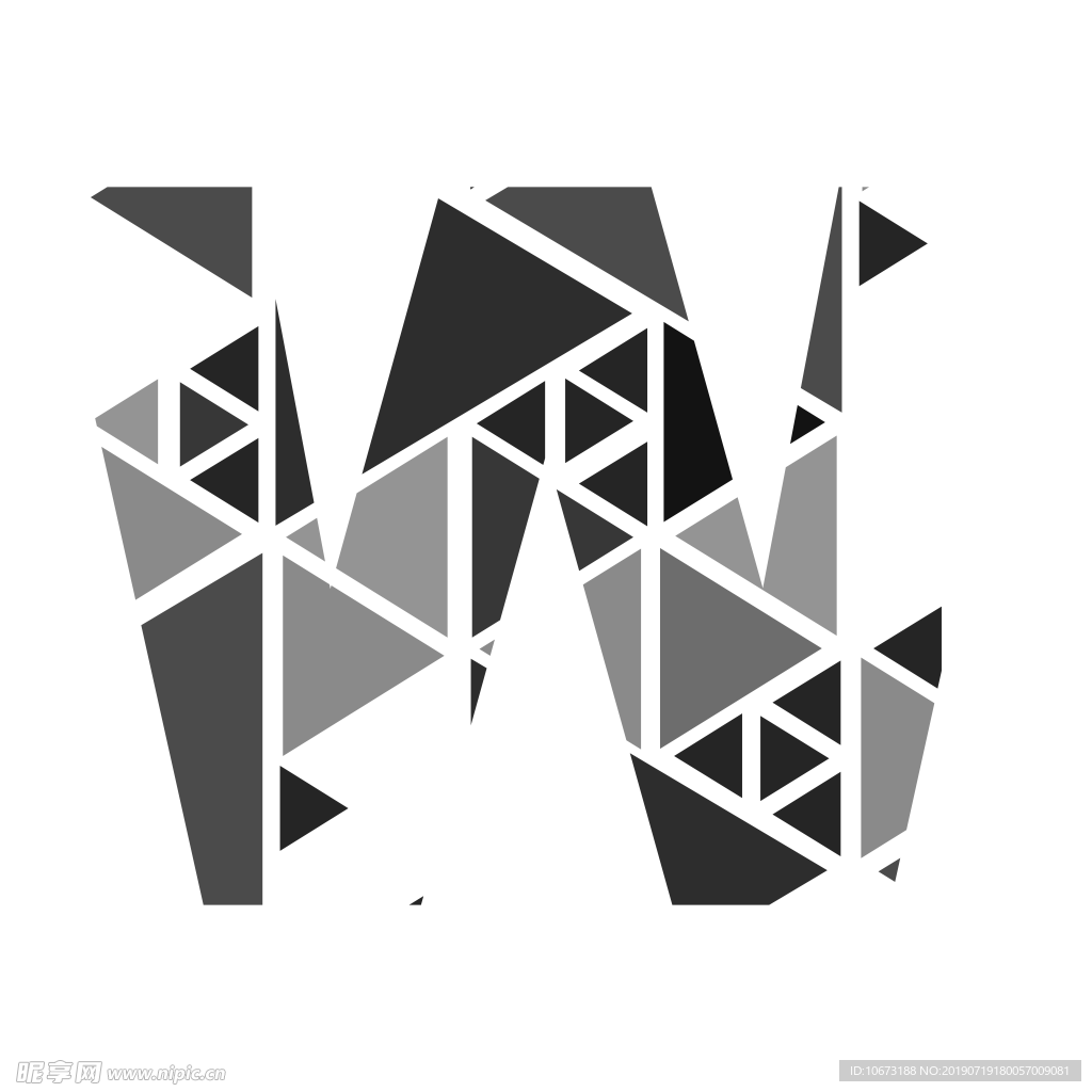 卡通字母