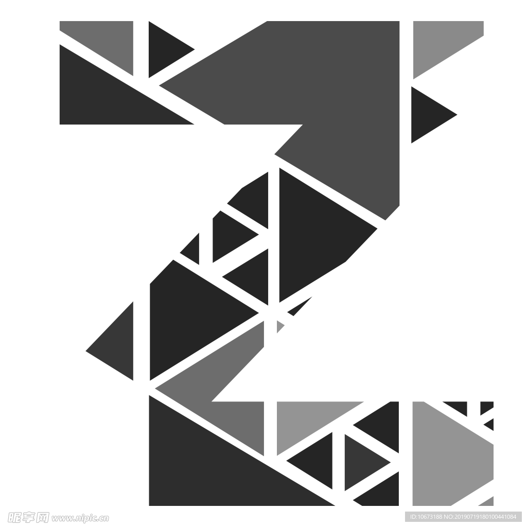 卡通字母