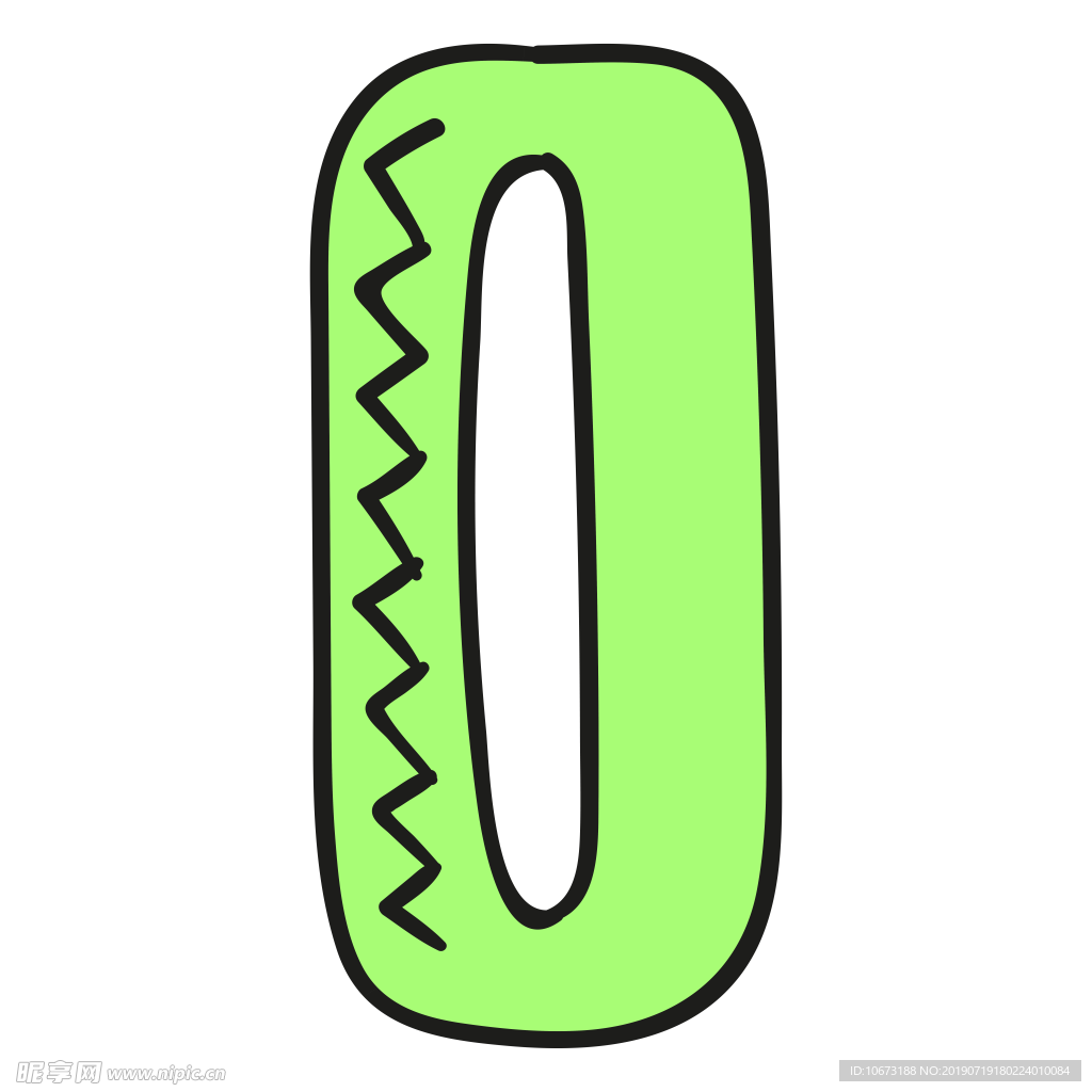 卡通字母