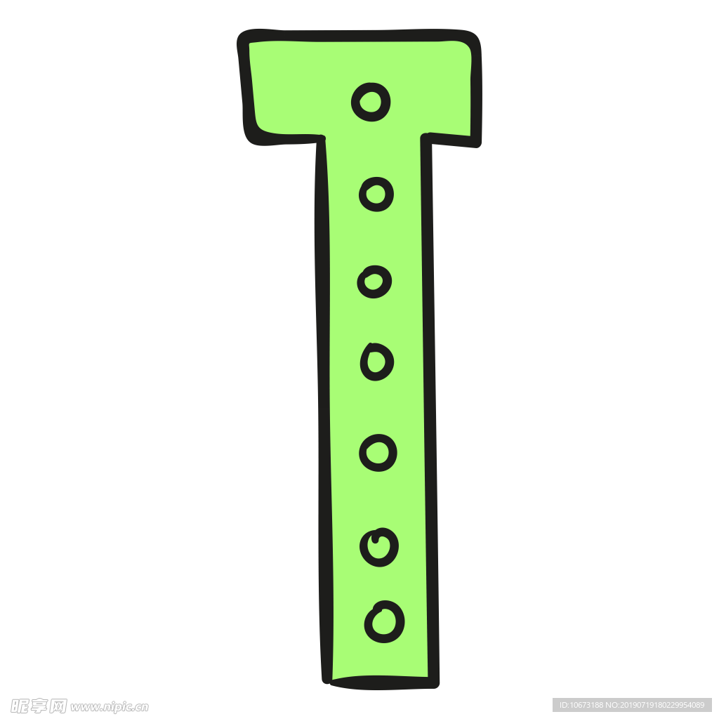 卡通字母