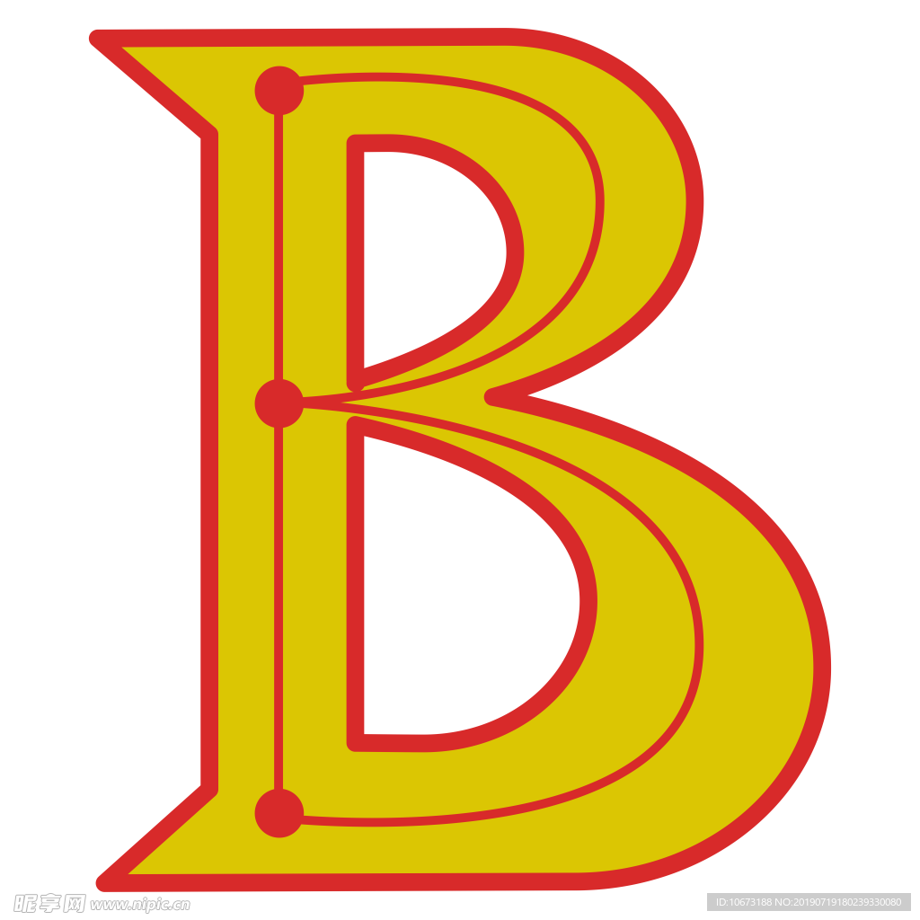 卡通字母