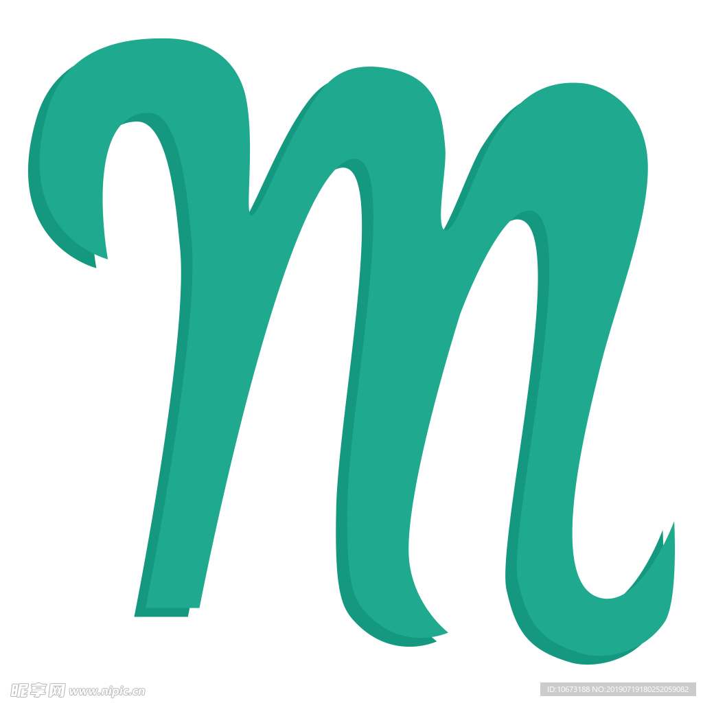 卡通字母