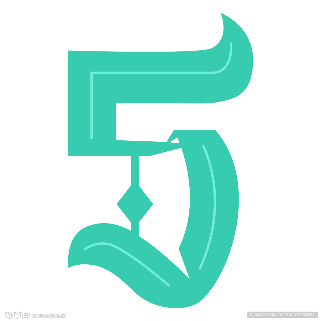 卡通字母