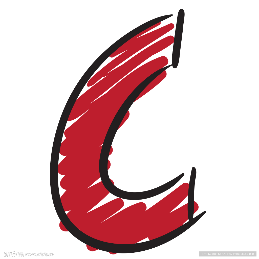 卡通字母