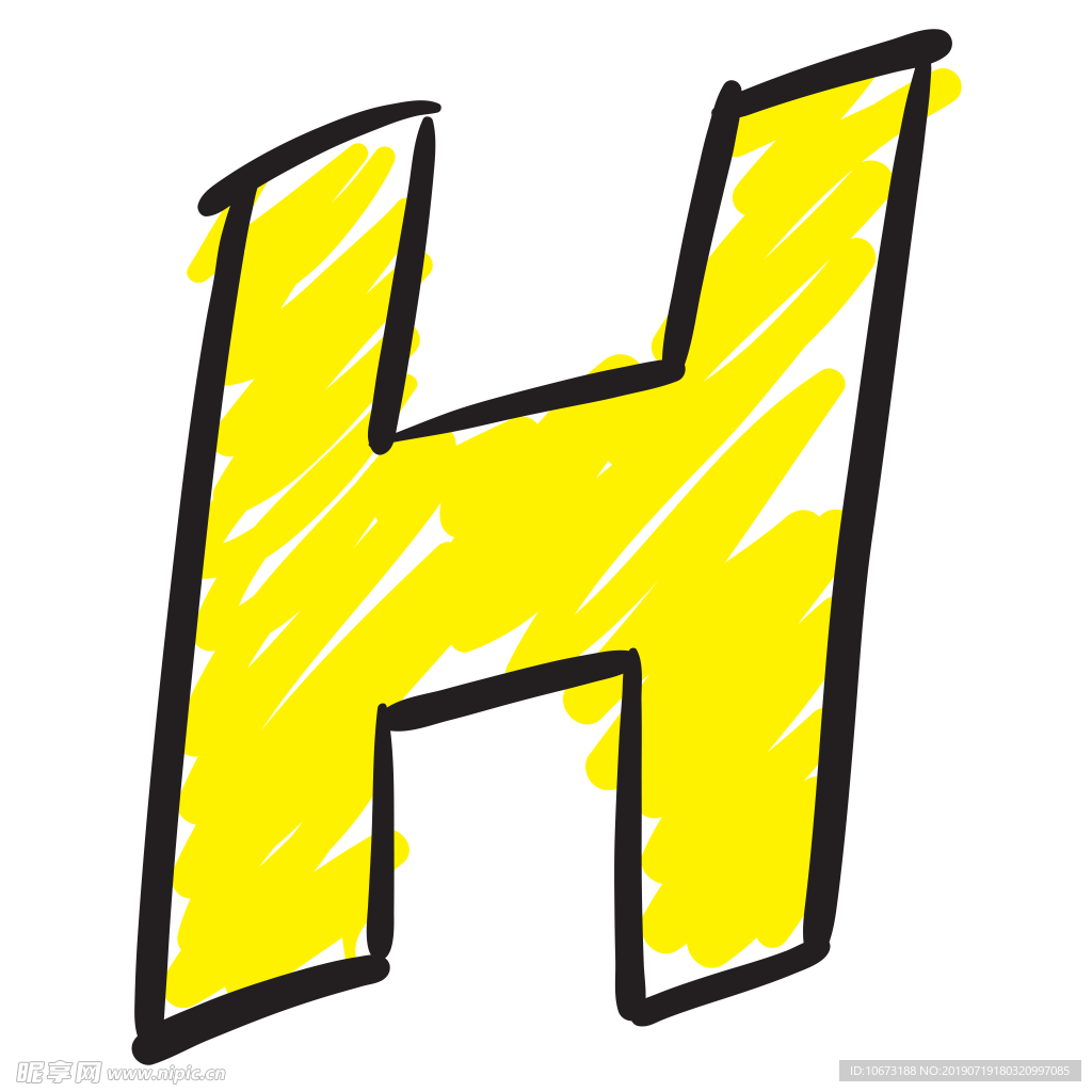 卡通字母