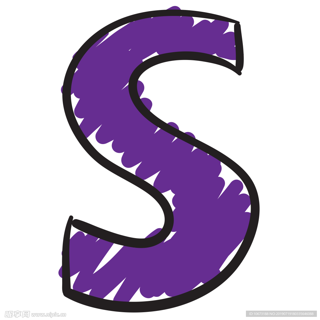 卡通字母