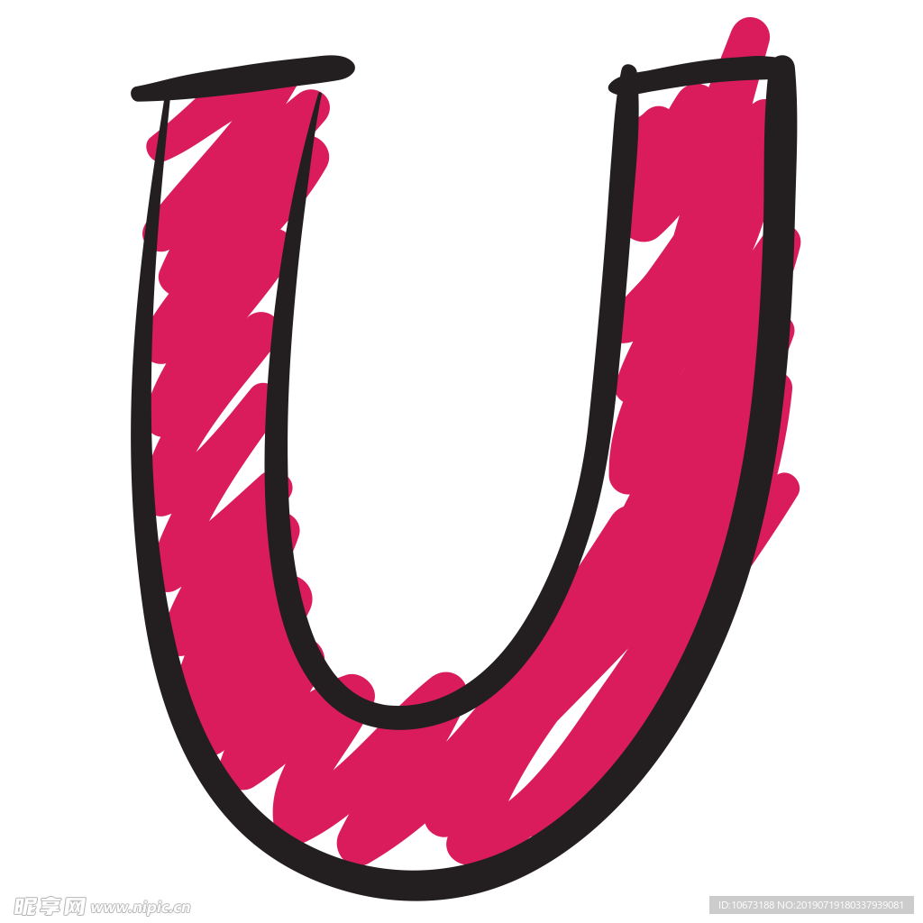 卡通字母