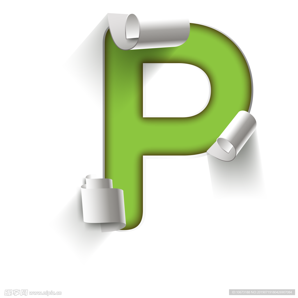 卡通字母