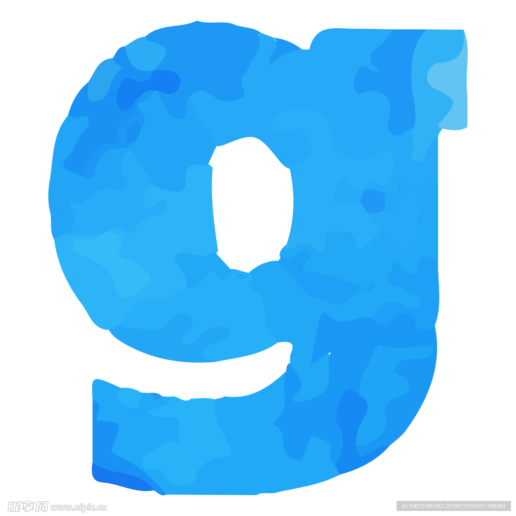 卡通字母