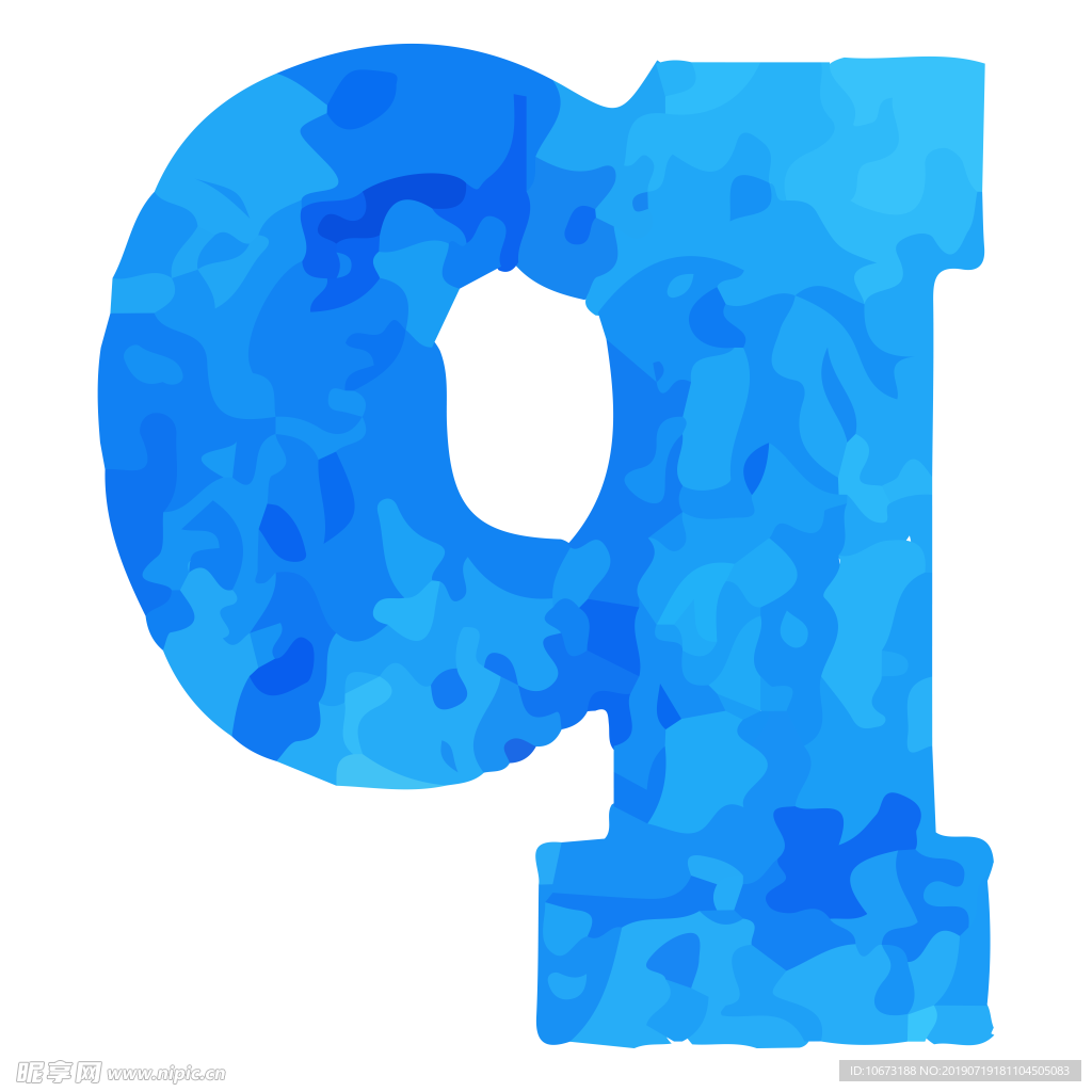 卡通字母
