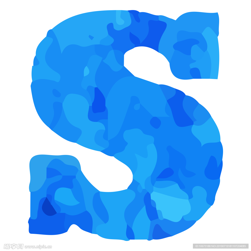 卡通字母