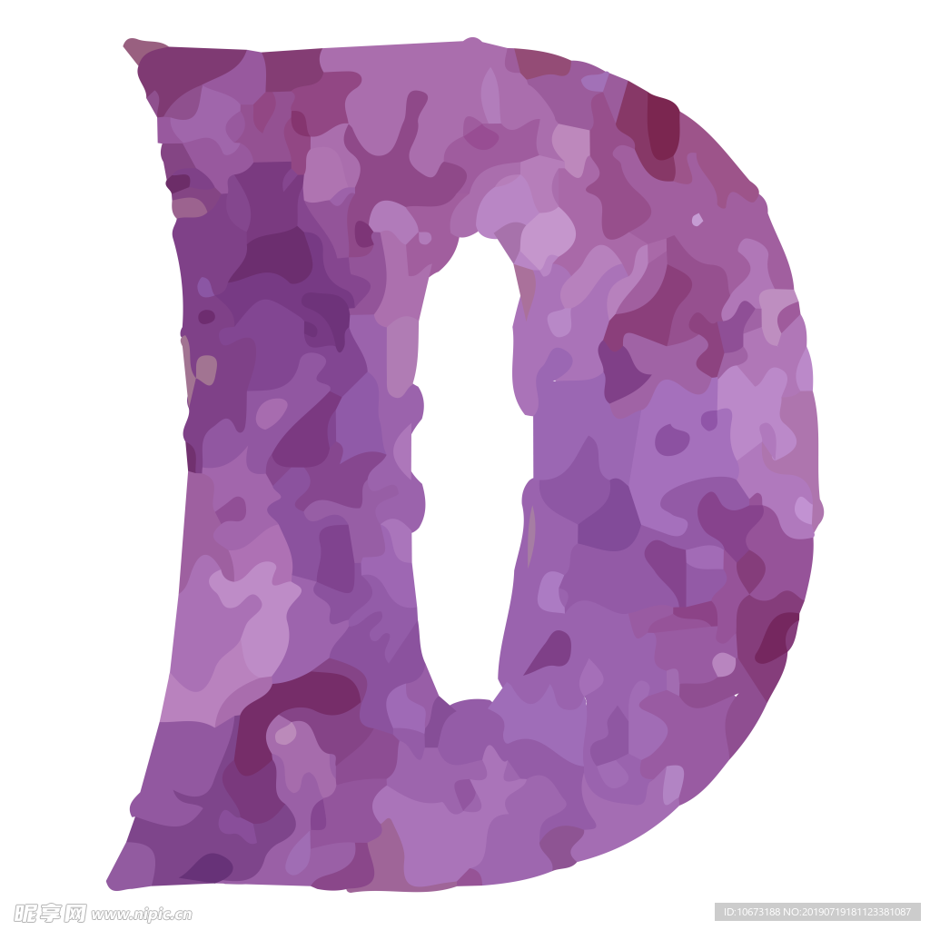 卡通字母