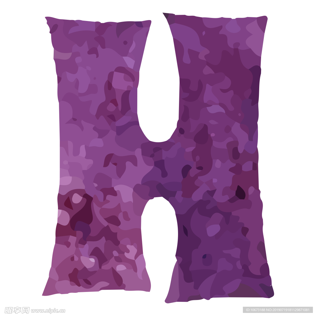 卡通字母
