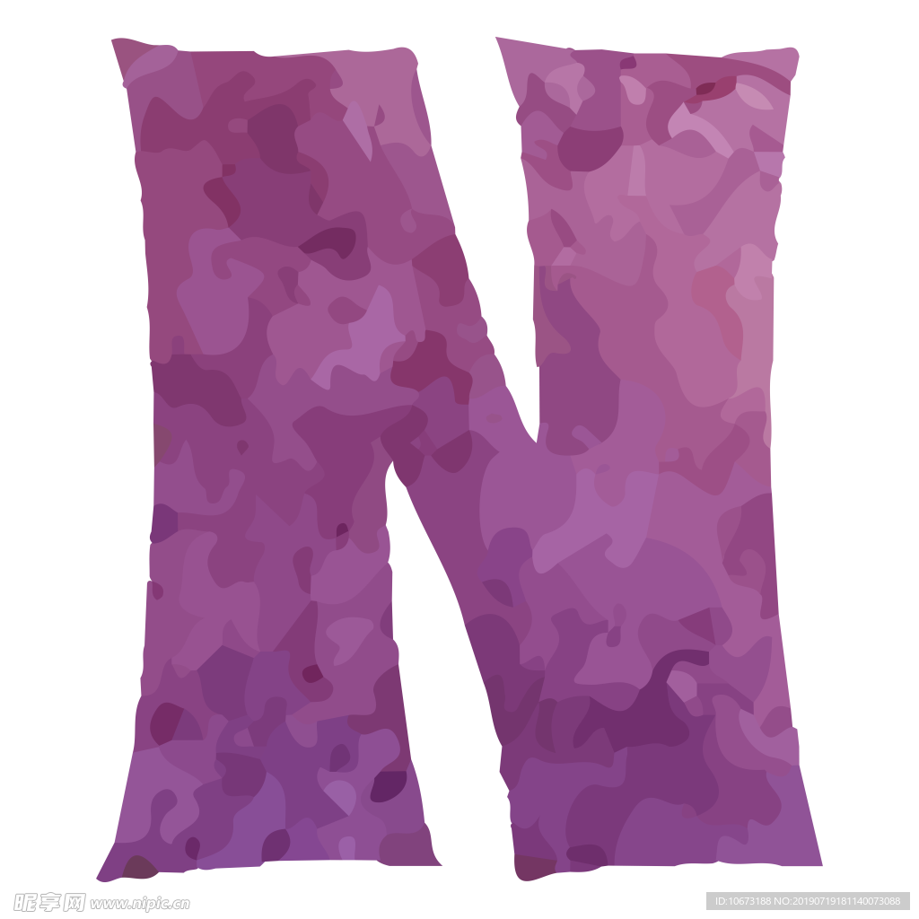 卡通字母