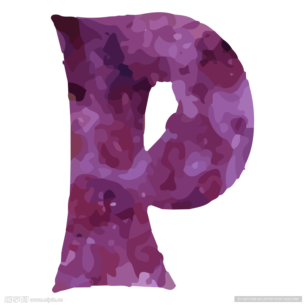 卡通字母