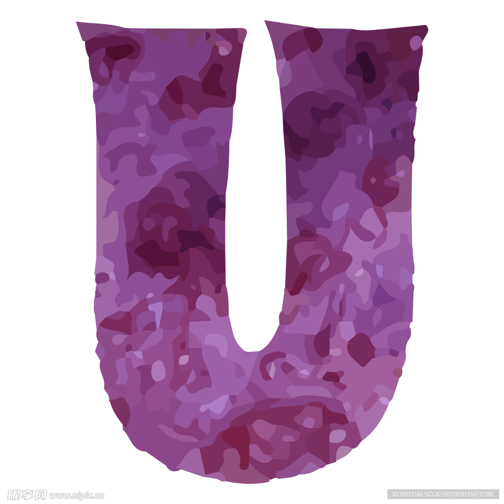 卡通字母