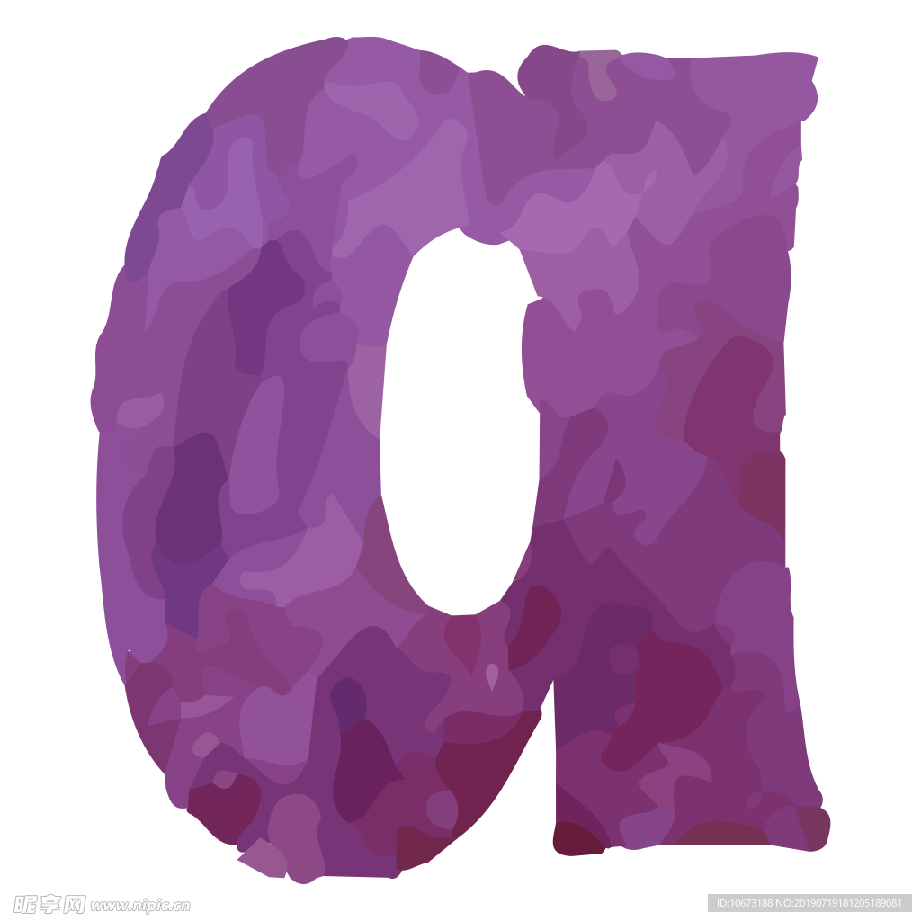 卡通字母