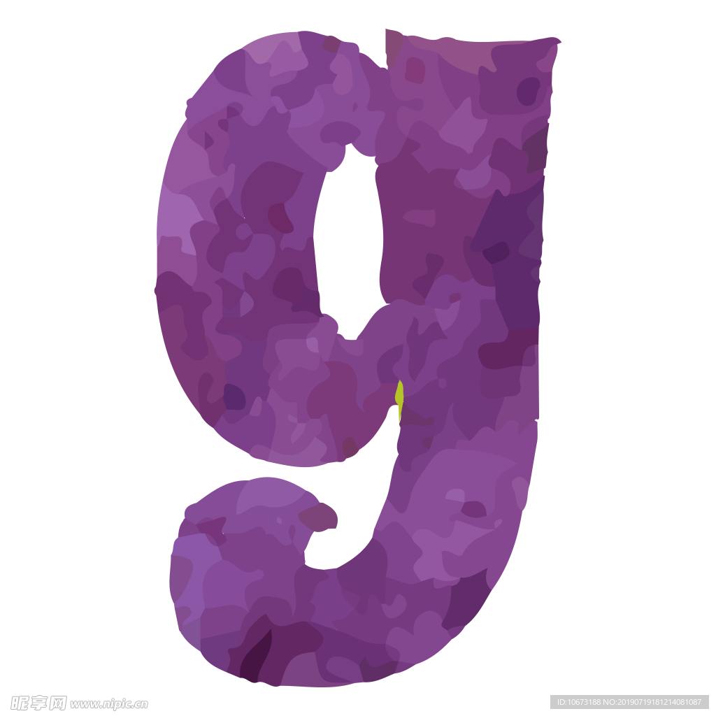 卡通字母