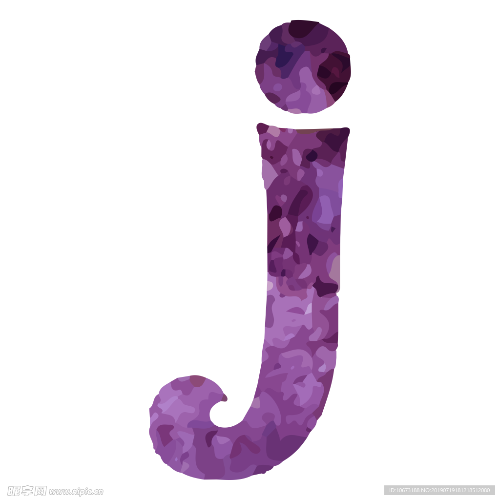 卡通字母