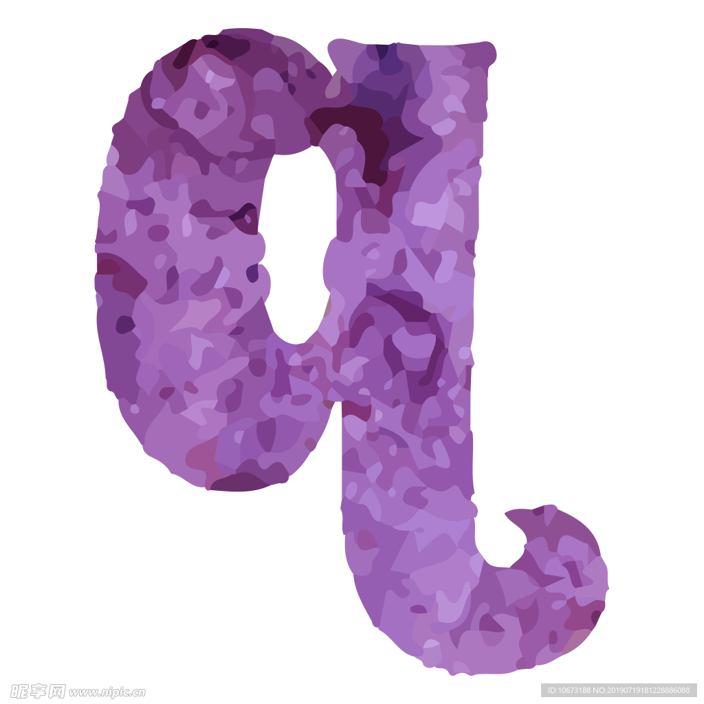 卡通字母