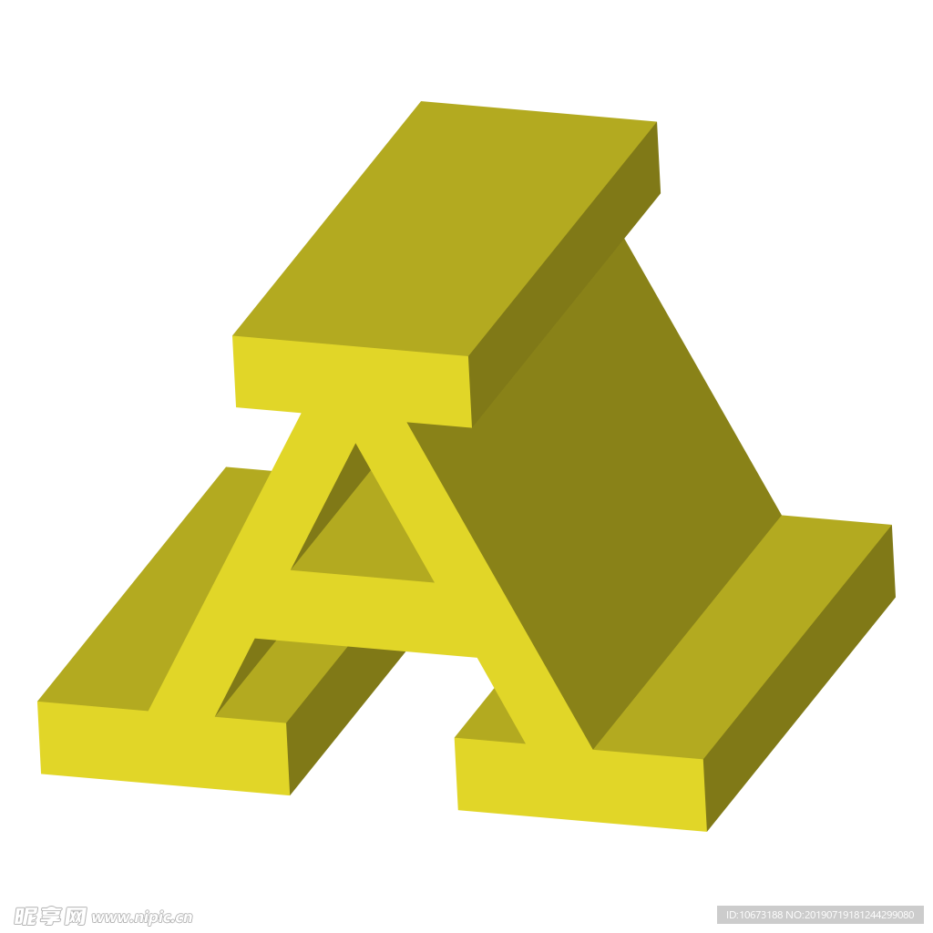 卡通字母