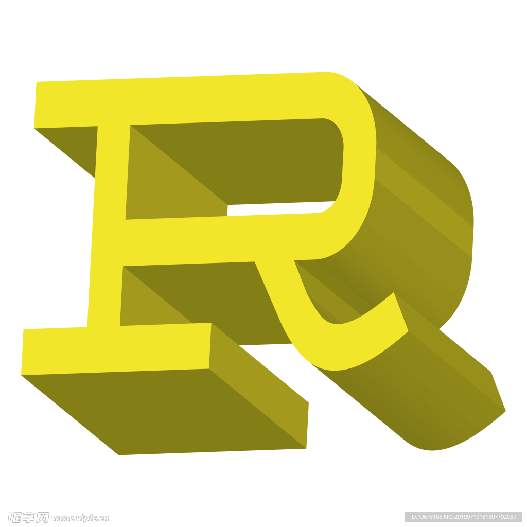 卡通字母