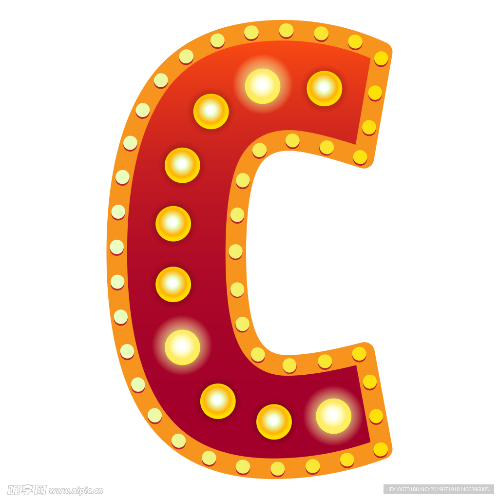 卡通字母