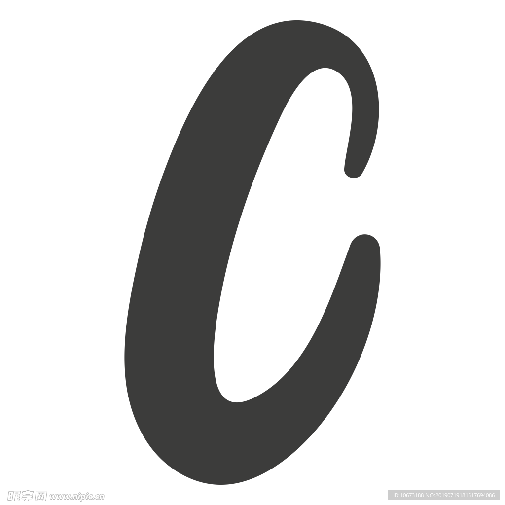 卡通字母