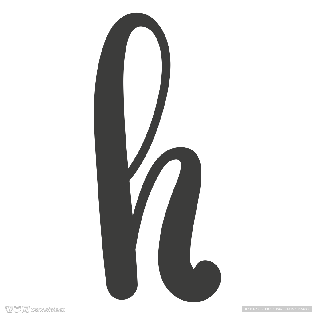 卡通字母