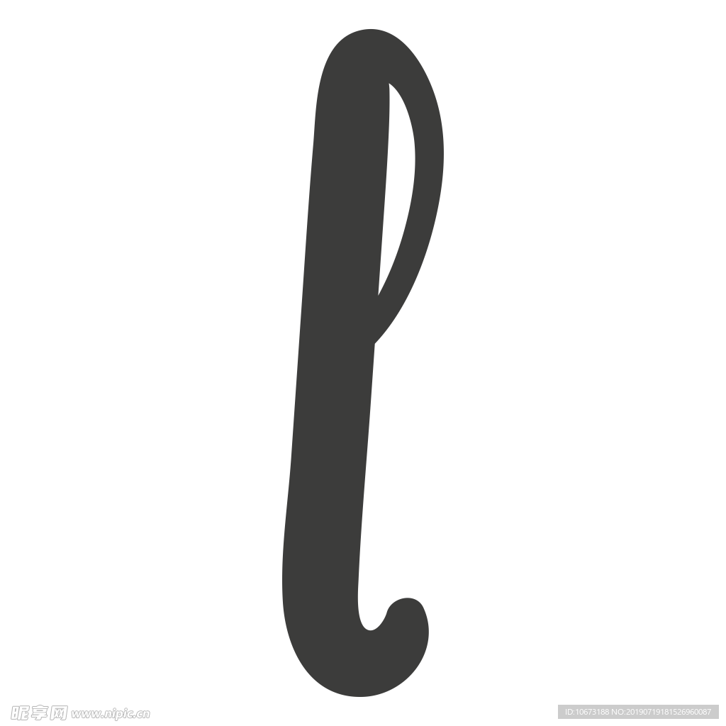 卡通字母