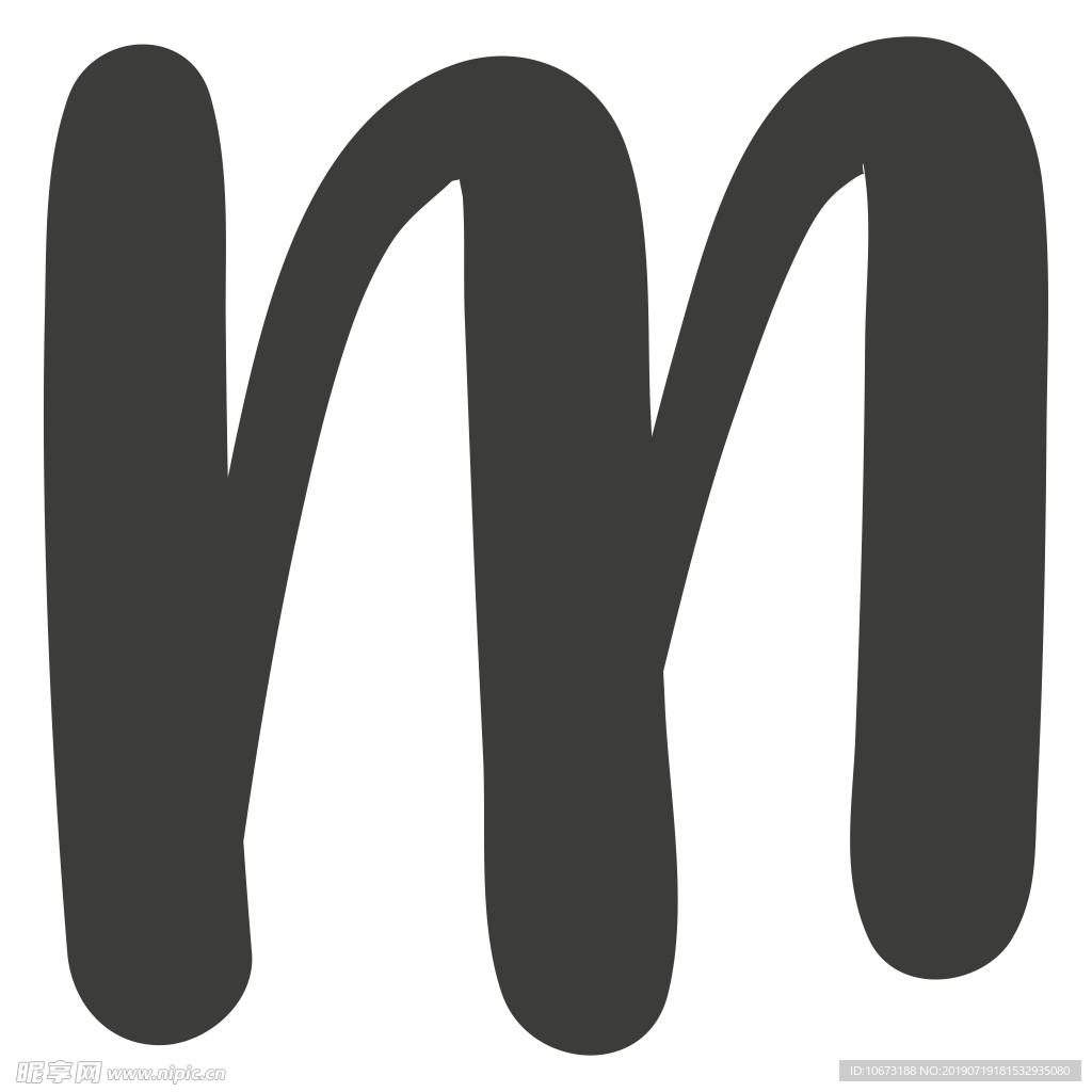 卡通字母
