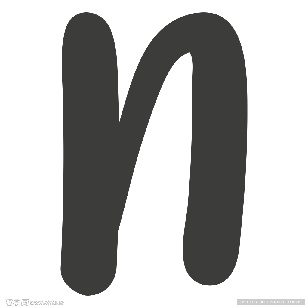 卡通字母