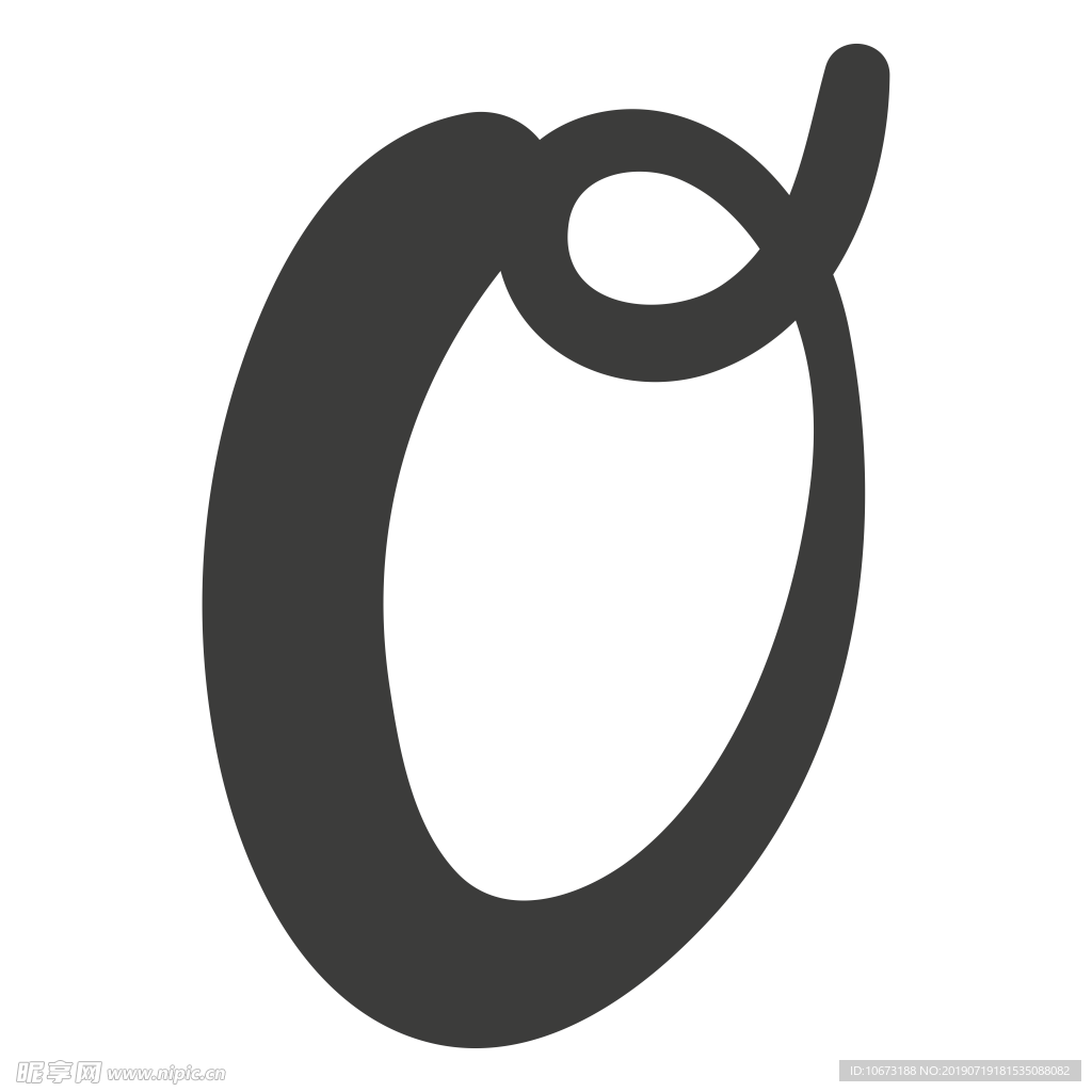 卡通字母