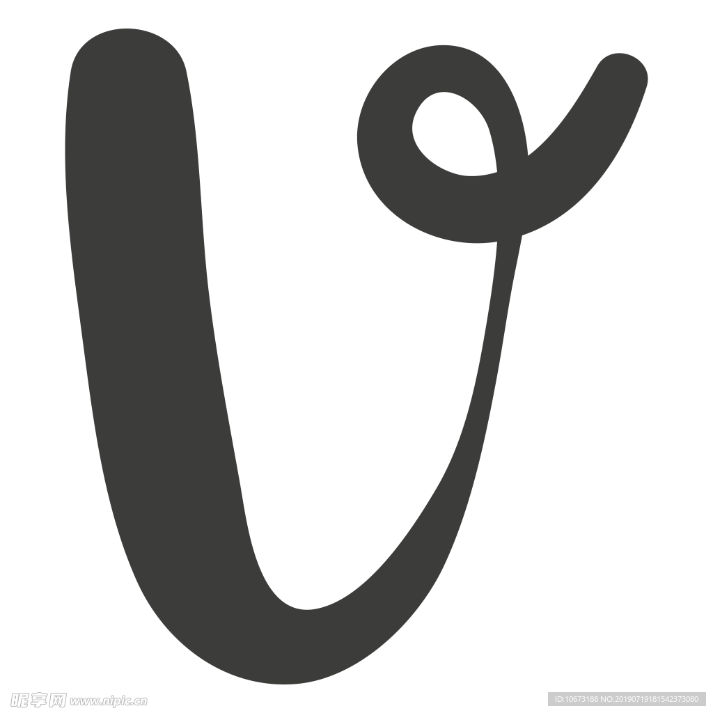 卡通字母