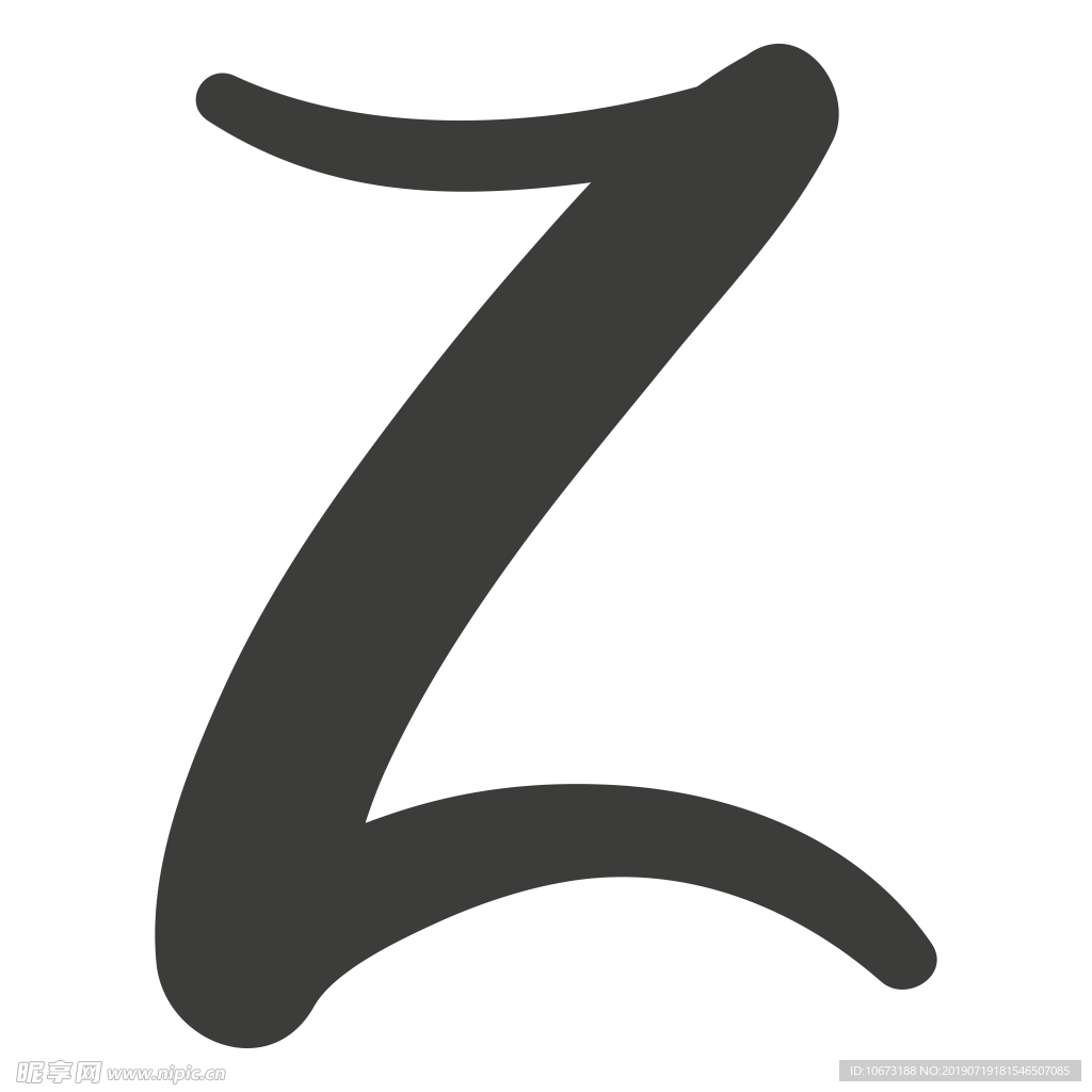 卡通字母